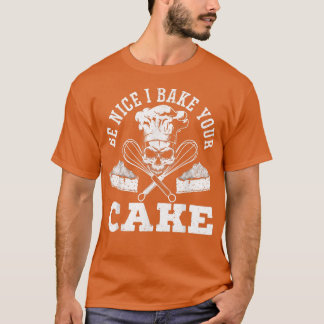 Camiseta Eu Assar O Seu Cupcake De Boliche Muffin Baking Pa