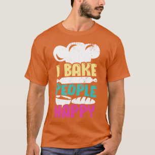 Camiseta Eu Assar Pessoas Feliz Baker Baking Lover Gift