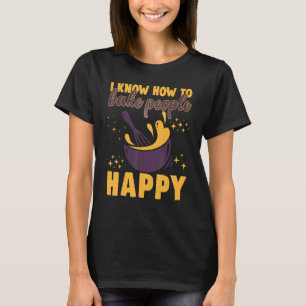 Camiseta Eu Assar Pessoas Feliz Criador Fazendo Comida De B