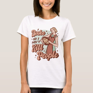 Camiseta Eu Asso para Não Matar Pessoas – Humor Negro Retrô