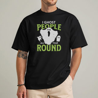 Camiseta Eu Assombro Pessoas O Ano Todo Funny Halloween
