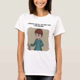 Camiseta Eu atingi o cume e tudo o que eu consegui foram es