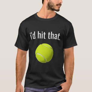 Camiseta Eu Atingiria Aquele Presente De Tênis Engraçado De