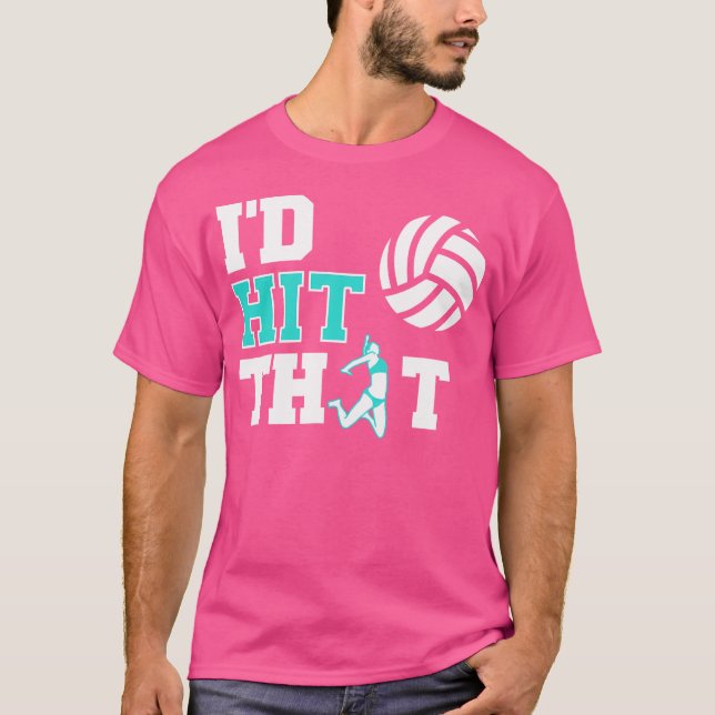 Camiseta Eu Atingiria Aquele Voleibol (Frente)