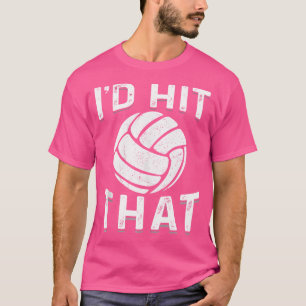 Camiseta Eu Atingiria Aquele Voleibol De Praia De Verão
