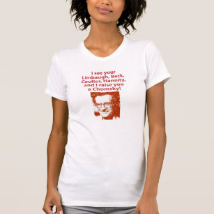 Camiseta Eu aumento-o um Chomsky