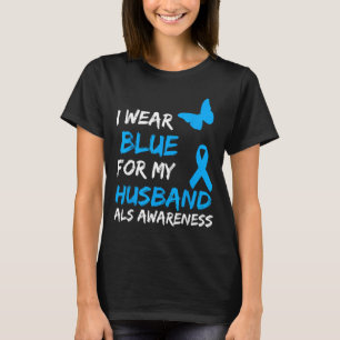Camiseta Eu Azul Conscientização Als Marido