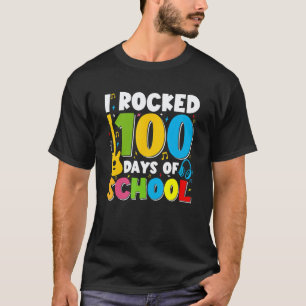 Camiseta Eu Balanço 100 Dias De Escola Aluno Professor