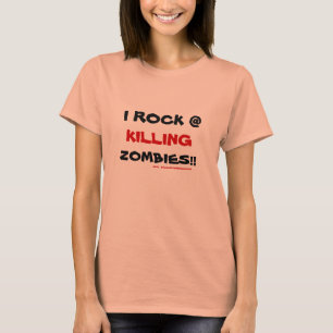 Camiseta Eu balanço @ a matança de zombis