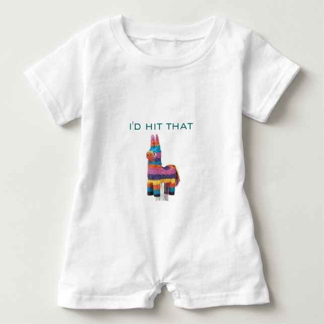 Camiseta Eu batia naquela pinata engraçada (Frente)
