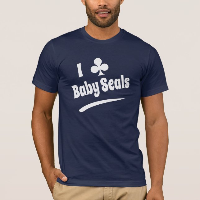 CAMISETA EU BATO SELOS DE BEBÊ (Frente)