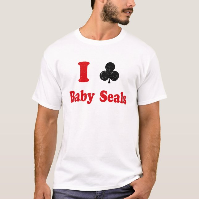 Camiseta Eu bato selos de bebê (Frente)
