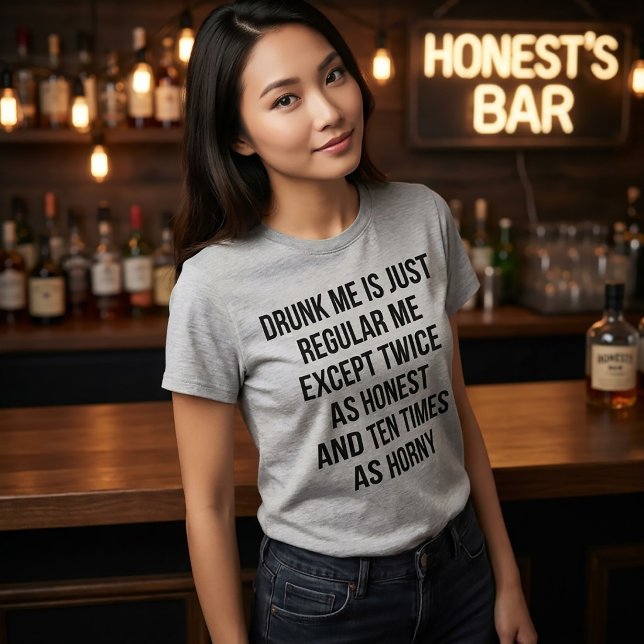 Camiseta Eu Bêbado É Só Eu Normal Exceto Duas Veze (Criador carregado)