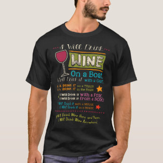 Camiseta Eu Beberei Vinho Em Todo Lugar Um Vinho Engraçado