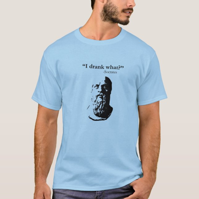 Camiseta Eu bebi que? (Frente)