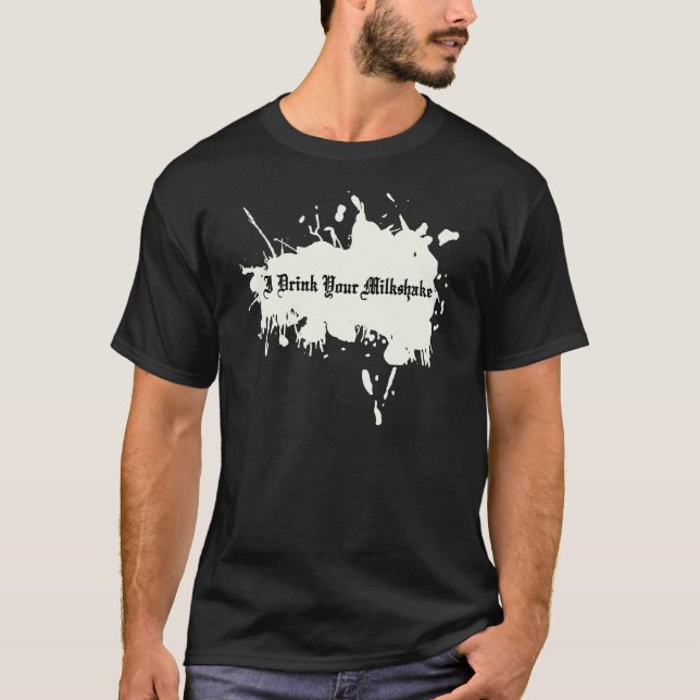 Camiseta Eu bebo seu batido (Frente)