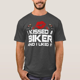 Camiseta Eu Beijei Um Biker E Eu Licenciei