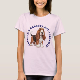 Camiseta Eu Beijei um Cachorrinho Basset Hound