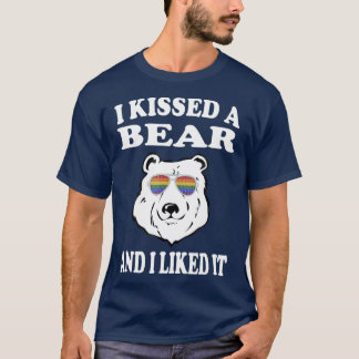 Camiseta Eu Beijei Um Urso E Gostei Dele Gay LGBT Engraçado