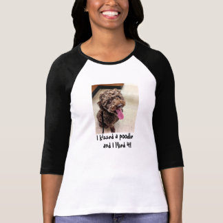 Camiseta Eu beijei uma caniche