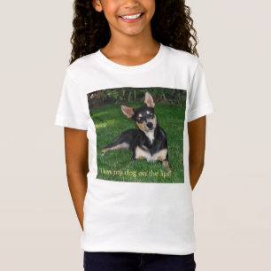 Camiseta Eu beijo meu cão nos lábios!