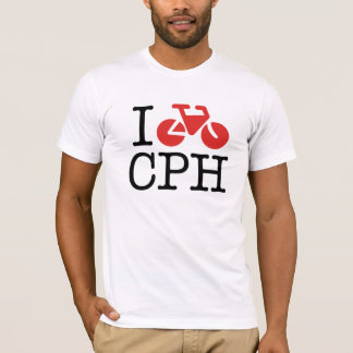 Camiseta Eu Bike o t-shirt de Copenhaga