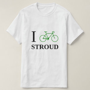 Camiseta Eu Bike STROUD (o ícone verde da bicicleta)