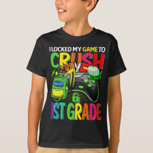 Camiseta Eu Bloqueei Meu Jogo Para Esmagar 1 rua De Volta