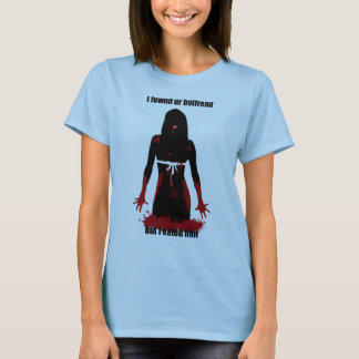 Camiseta Eu boifrend do ur do fownd mas eu eated o