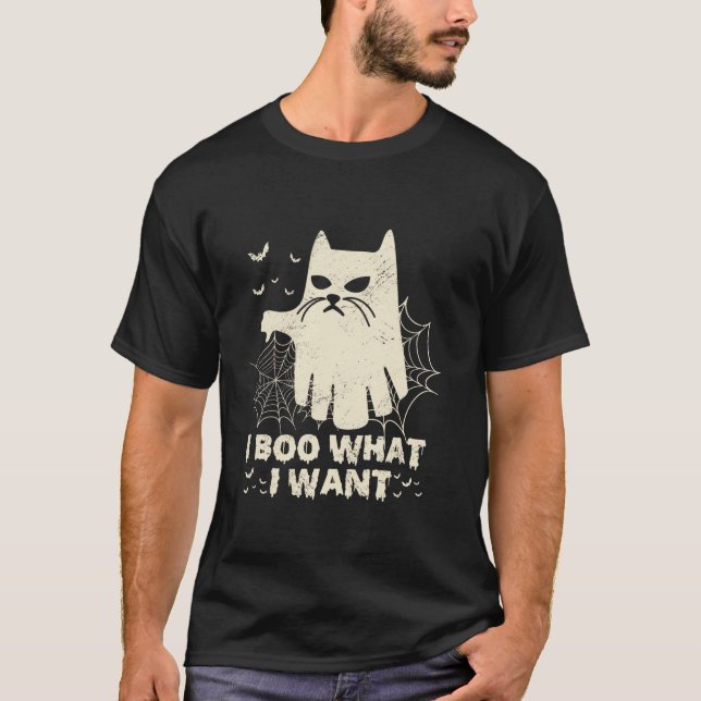 Camiseta Eu Boto O Que Eu Quero Ghost Fantástico Frio De Ha (Frente)