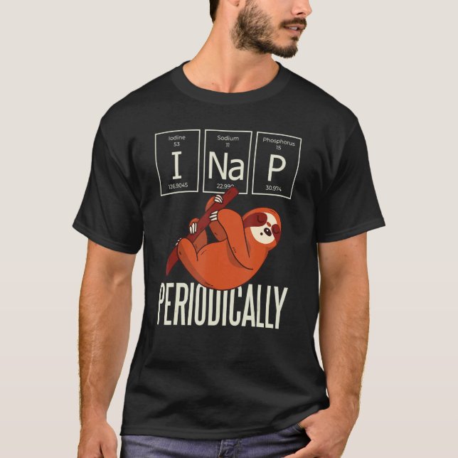Camiseta Eu Caio Periodicamente Com Ciências Engraçadas Cam (Frente)