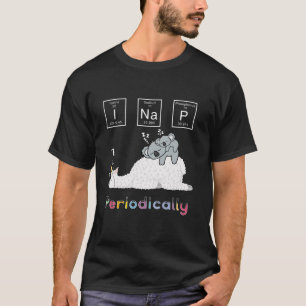 Camiseta Eu Caio Periodicamente Na Ciência Engraçada Llama
