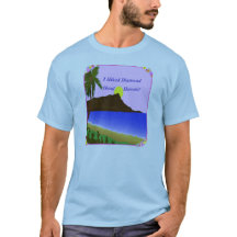 Eu caminhei a cabeça Havaí do diamante