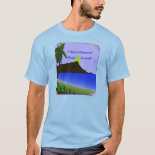 Camiseta Eu caminhei a cabeça Havaí do diamante