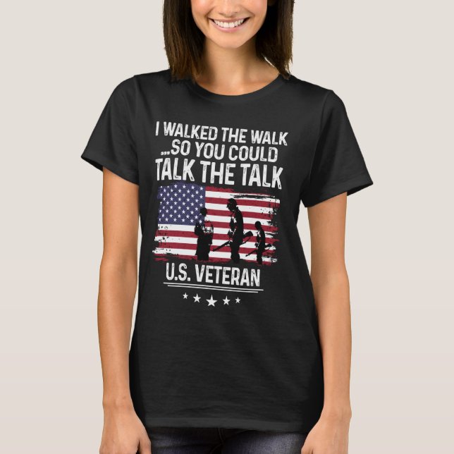 Camiseta Eu Caminhei A Caminhada Para Que Você Conversasse  (Frente)