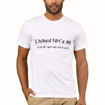 Eu caminhei o t-shirt do NH 48