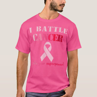 Camiseta Eu Cancer de Batalha, Criança de Consciência do Ca