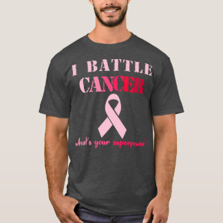 Camiseta Eu Cancer de Batalha, Criança de Consciência do Ca