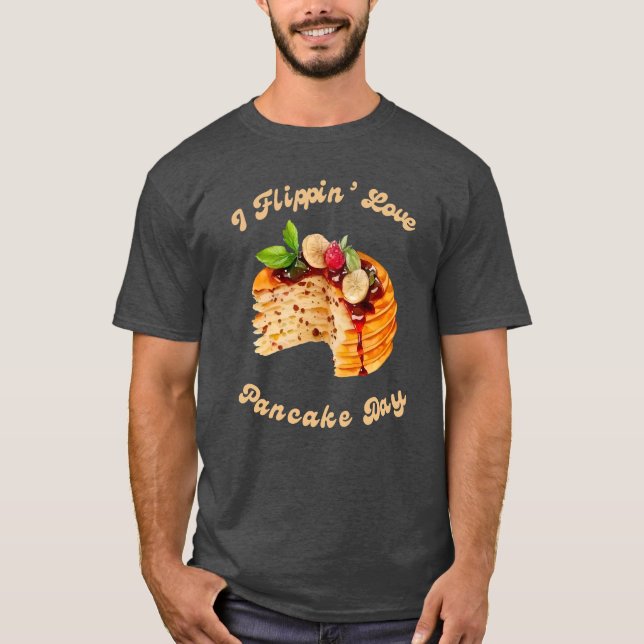 Camiseta Eu Cansava De Pancake De Amor (Frente)