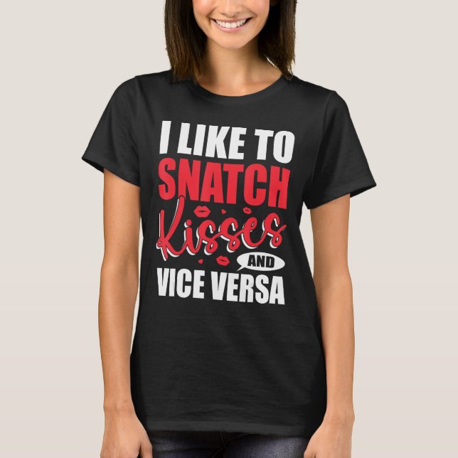Camiseta Eu Canto Beijos e Vice Versa Adulto Engraçado Dize (Frente)