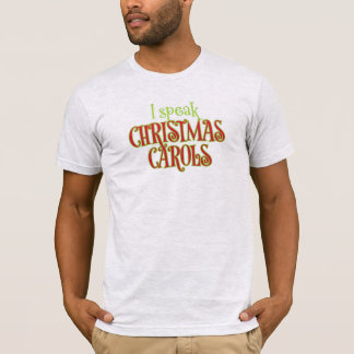 Camiseta Eu canto canções de Natal