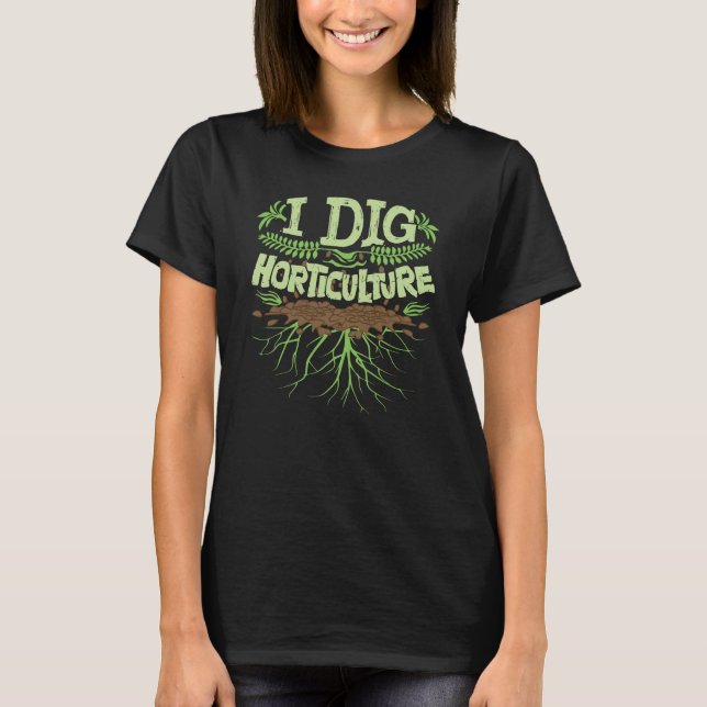 Camiseta Eu Canto Horticultura Funny Horticulturist Gardene (Frente)