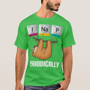 Camiseta Eu Canto Periodicamente Ciência Engraçada