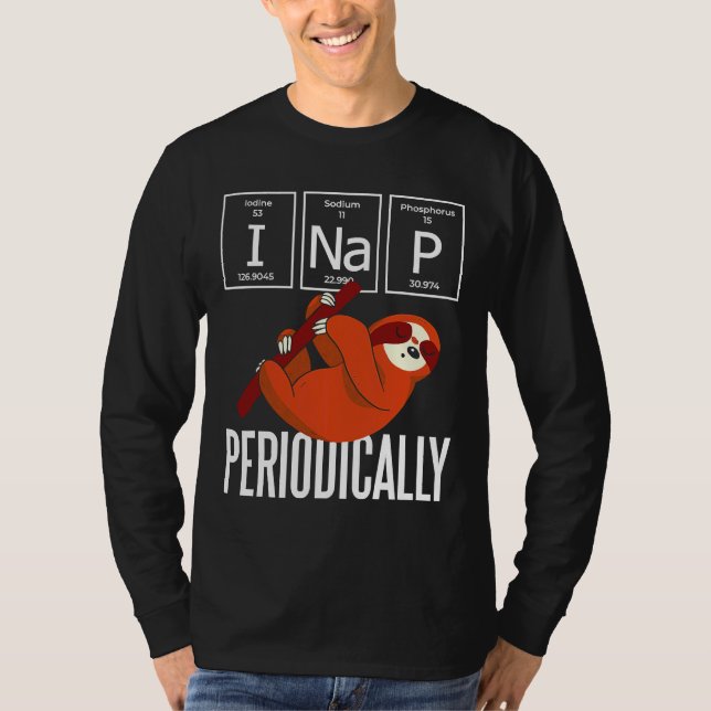 Camiseta Eu Canto Periodicamente Engraçado (Frente)