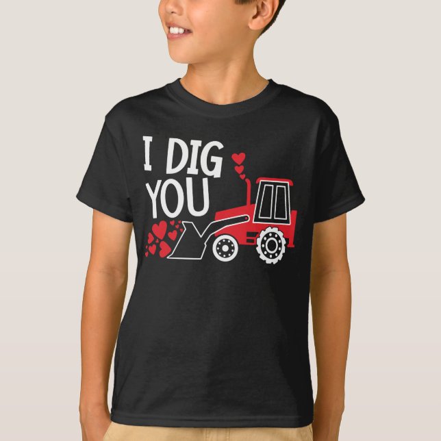 Camiseta Eu Canto-Te Corações De Trator (Frente)