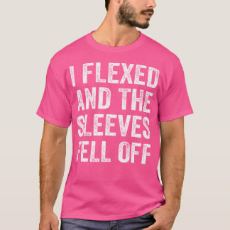 Camiseta Eu Capas Flexas Caiu Engraçada De Peso Do Construt
