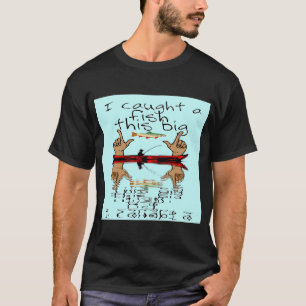 Camiseta Eu capturei um peixe