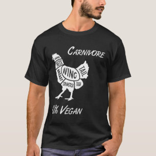 Camiseta Eu Carnívoro Amp 0vegan Açougueiro Caçador Coo