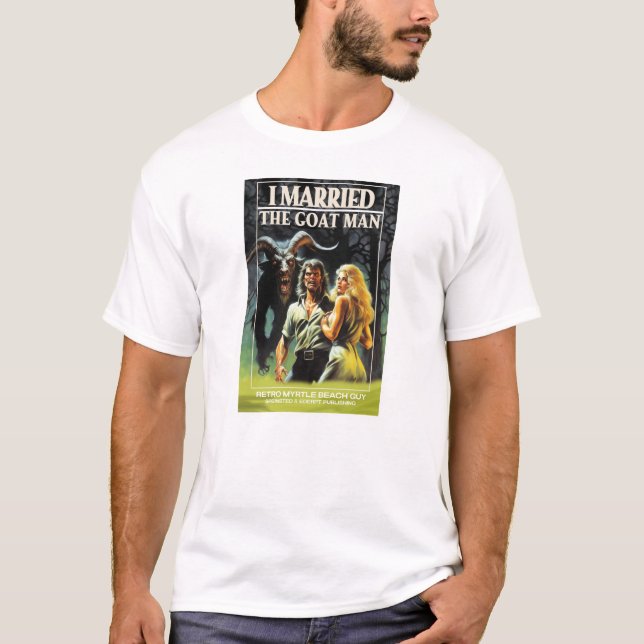 Camiseta Eu Casei Com O Homem De Cabra (Frente)