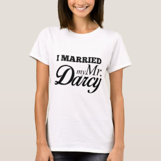 Camiseta Eu casei meu Sr. Darcy